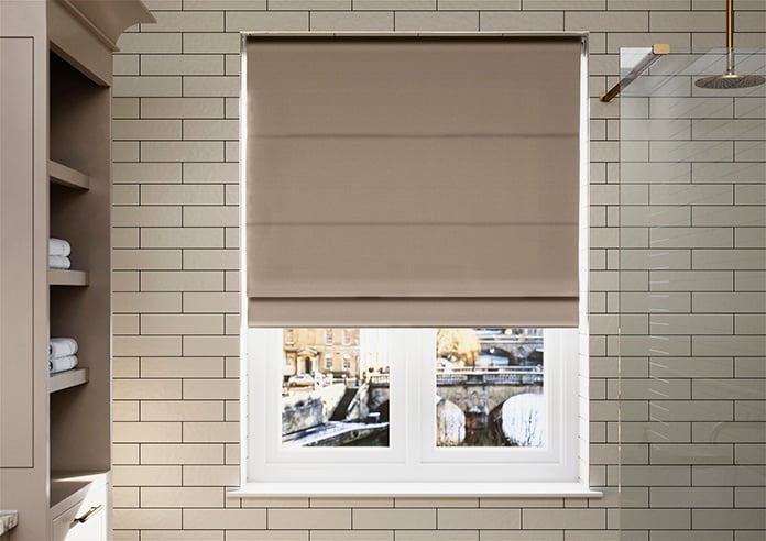Cortona, Biscuit - Roman Blind - Image 3